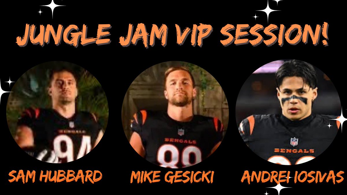 Bengal Jim & Friends (@bengaljims_btr) on Twitter photo Your 2025 Jungle Jam VIP Session!!
If you were lucky enough to grab these tickets before they sold out you will be part of Q&A, Pics and Autograph session with these guys AND maybe one other player TBA!
🗺️ at <a href="/NewportOnLevee/">Newport on the Levee</a>
⏰ 11:00 to 12:15
📅 July 19th
VIP Seasion Your 2025 Jungle Jam VIP Session!!
If you were lucky enough to grab these tickets before they sold out you will be part of Q&A, Pics and Autograph session with these guys AND maybe one other player TBA!
🗺️ at <a href="/NewportOnLevee/">Newport on the Levee</a>
⏰ 11:00 to 12:15
📅 July 19th
VIP Seasion