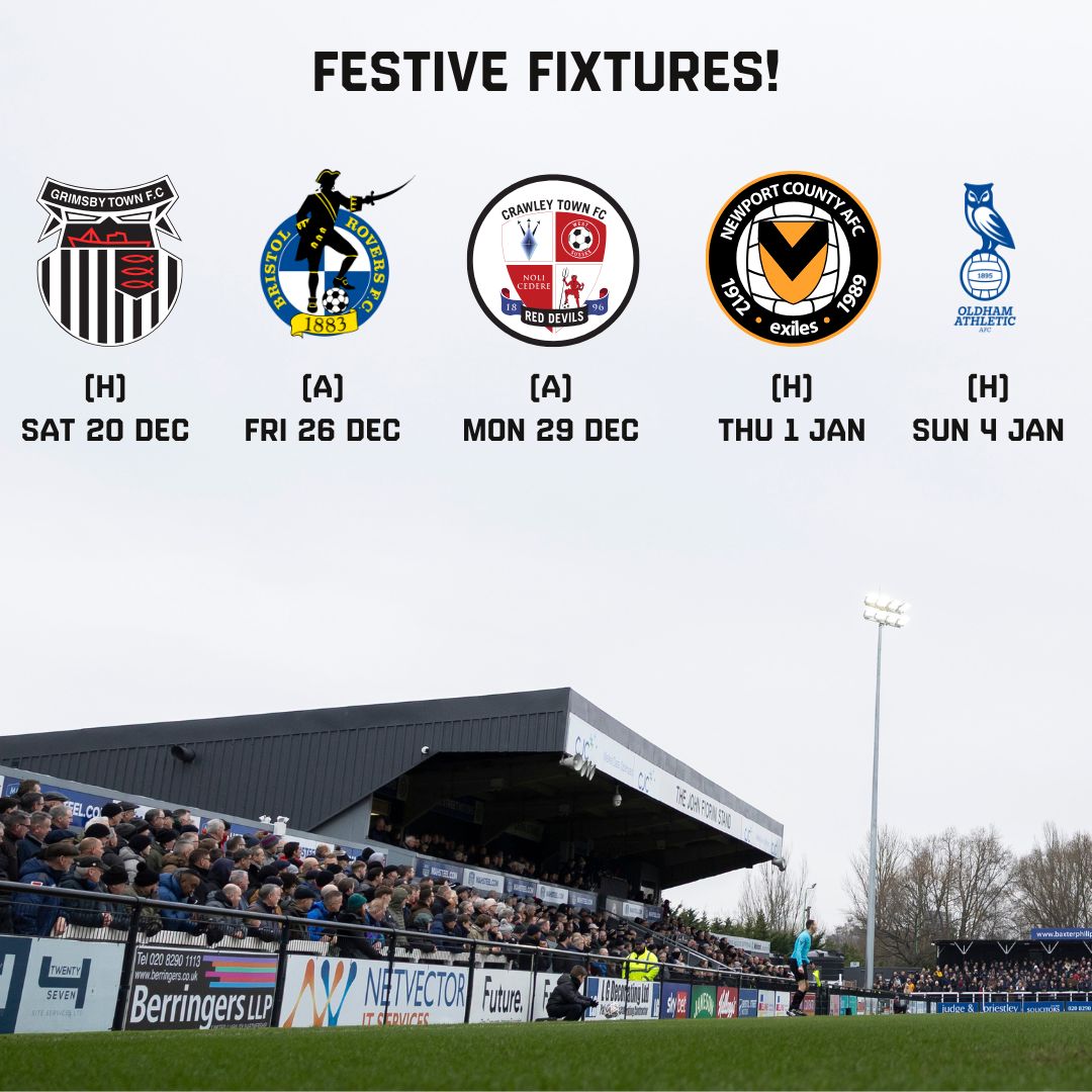 Our festive five 🎄

#WeAreBromley