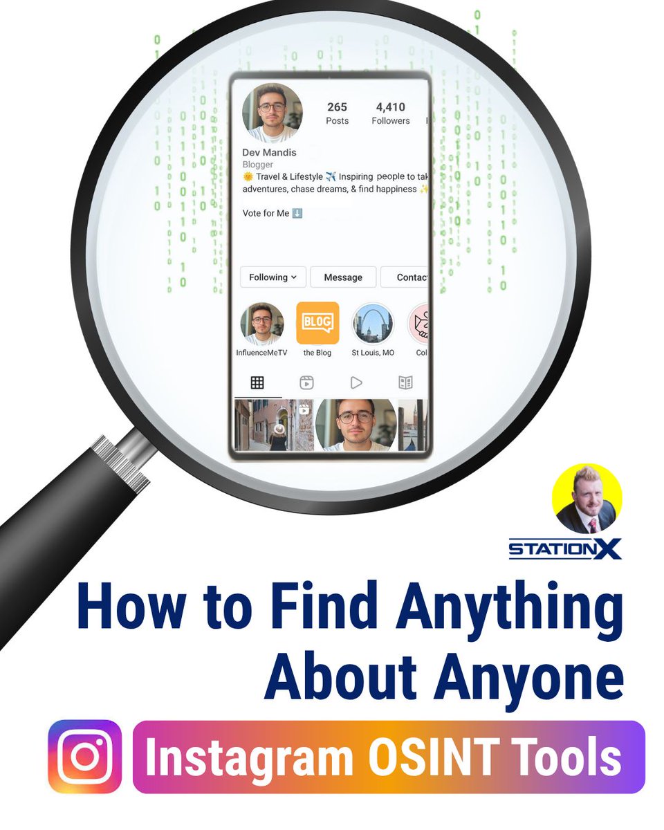 Your Instagram isn't as private as you think.
Even with a "private" account.
I've been testing Instagram OSINT tools all week, and the results are eye-opening.
The amount of data available from a simple username is staggering.
