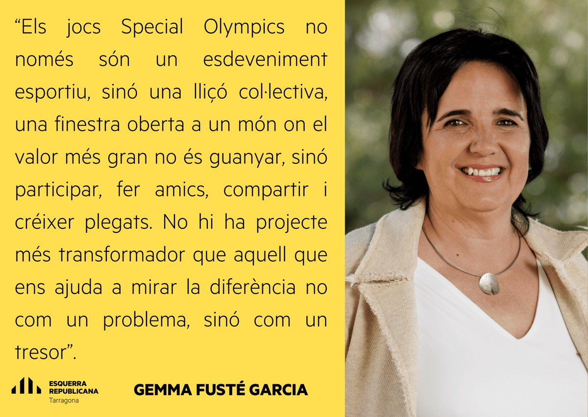 ERC Tarragona (@esquerratgn) on Twitter photo <a href="/TGNAjuntament/">Ajuntament de Tarragona</a> <a href="/MariaRoigAlsina/">Maria Roig Alsina</a> <a href="/XaviPuigAndreu/">Xavi Puig i Andreu</a> <a href="/gemmafuste4/">Gemma Fusté Garcia 🚐</a> <a href="/CFarreB/">Carles Farré Brull ♻️🚴🏳️🌈💛🔥</a> <a href="/MaryLopez_Tgna/">Mary López</a> <a href="/JordiFortuny/">Jordi Fortuny🎗</a> <a href="/geps_/">Gemma</a> <a href="/ICAC_cat/">ICAC-CERCA, Institut Català d'Arqueologia Clàssica</a> <a href="/SpecialOlympics/">Special Olympics</a> 🗣 La consellera <a href="/gemmafuste4/">Gemma Fusté Garcia 🚐</a> explica els motius de la defensa de la moció.
#PleTGN <a href="/TGNAjuntament/">Ajuntament de Tarragona</a> <a href="/MariaRoigAlsina/">Maria Roig Alsina</a> <a href="/XaviPuigAndreu/">Xavi Puig i Andreu</a> <a href="/gemmafuste4/">Gemma Fusté Garcia 🚐</a> <a href="/CFarreB/">Carles Farré Brull ♻️🚴🏳️🌈💛🔥</a> <a href="/MaryLopez_Tgna/">Mary López</a> <a href="/JordiFortuny/">Jordi Fortuny🎗</a> <a href="/geps_/">Gemma</a> <a href="/ICAC_cat/">ICAC-CERCA, Institut Català d'Arqueologia Clàssica</a> <a href="/SpecialOlympics/">Special Olympics</a> 🗣 La consellera <a href="/gemmafuste4/">Gemma Fusté Garcia 🚐</a> explica els motius de la defensa de la moció.
#PleTGN