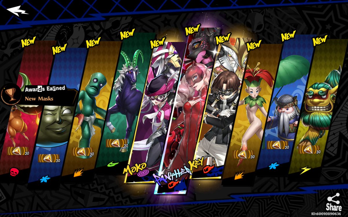 Après plus de 5 heures de reroll enfin 😭 #Persona5ThePhantomX