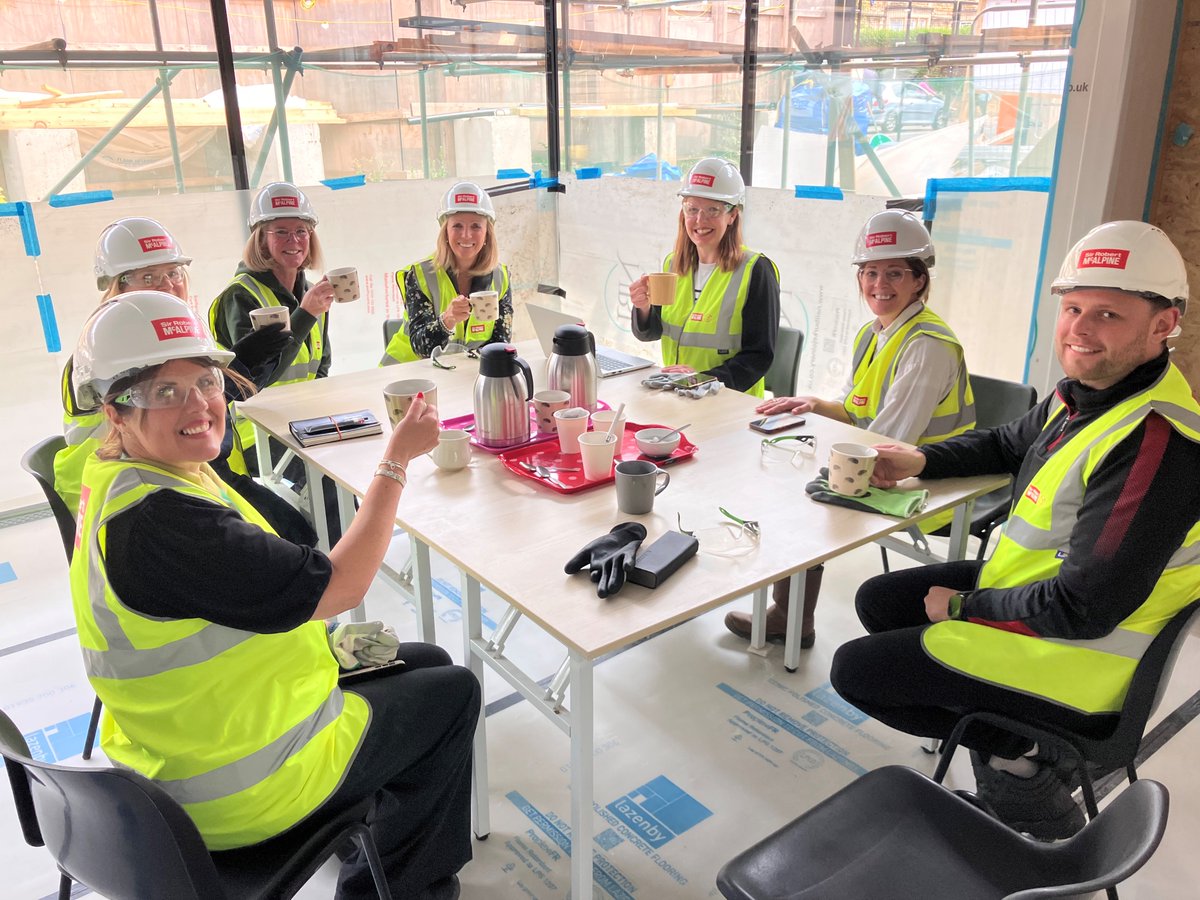 Maggie's Northampton (@maggiesnhampton) on Twitter photo We were delighted to welcome <a href="/SaintsFdation/">Northampton Saints Foundation</a> and Leon Barlow Foundation for a site tour of our new centre on the grounds of <a href="/NGHnhstrust/">Northampton General Hospital 💙</a>. The teams learnt about the expert cancer support we will be providing in Northampton and explored how we can collaborate in the future. We were delighted to welcome <a href="/SaintsFdation/">Northampton Saints Foundation</a> and Leon Barlow Foundation for a site tour of our new centre on the grounds of <a href="/NGHnhstrust/">Northampton General Hospital 💙</a>. The teams learnt about the expert cancer support we will be providing in Northampton and explored how we can collaborate in the future.