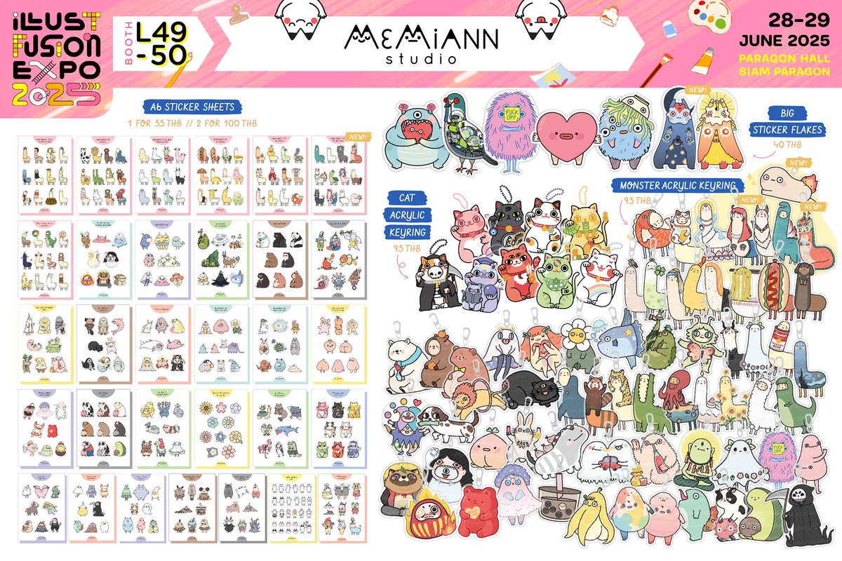 MeMiann Studio ||| #BKKDW26 4-8/2 tweet media