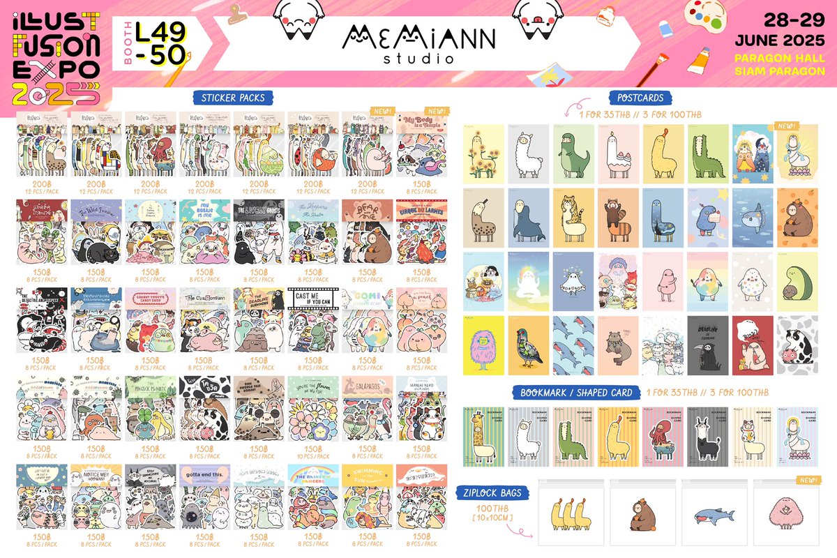 MeMiann Studio ||| #BKKDW26 4-8/2 tweet media