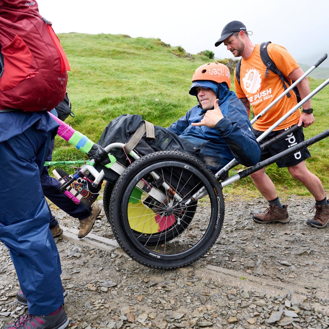 backuptrust's tweet photo. The Push 2025 is almost here and we are so excited! ⛰️ We want to say a huge GOOD LUCK to all of our amazing teams taking on Yr Wyddfa this year to help support Back Up’s life-changing services - you're all incredible. We can’t wait to see you on Saturday – go #TeamBackUp! https://t.co/uZ3uWNlOhR