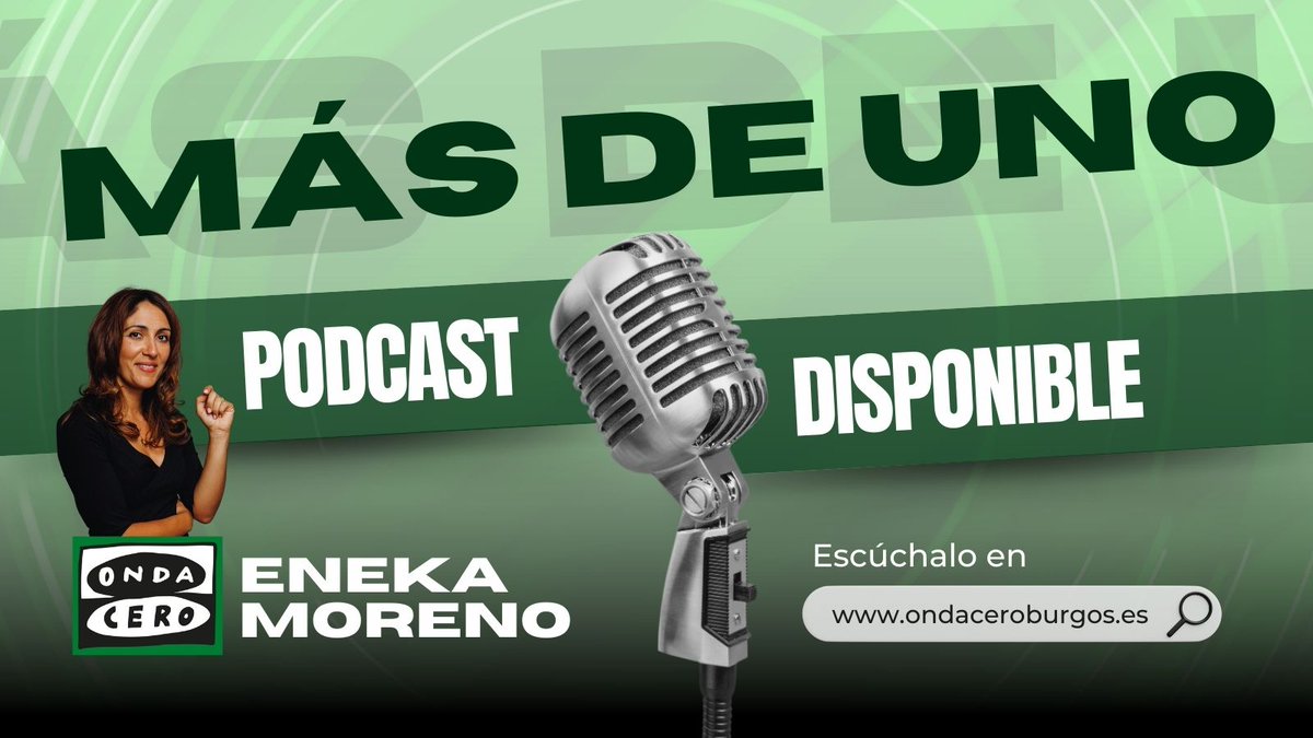 Hoy en Más de Uno Burgos hemos charlado con :
✅@espacioseguroburgos sobre el Orgullo 2025 #Orgullo2025 

✅@librerialallave con propuestas de libros infantiles 

Puedes escucharlo en nuestro podcast : ondaceroburgos.es