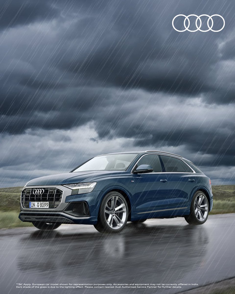 Unpredictable skies. Unwavering performance. Keep your Audi in peak condition this monsoon with Audi Service.
 
#AudiIndia #AudiService