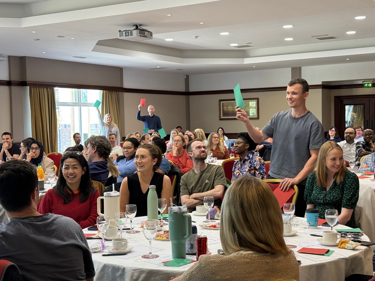 _NIMDTA's tweet image. π A fantastic morning at @_NIMDTAβs GP Celebration Day! Trainee Reps from all 5 HSCNI Trusts enjoyed interactive quizzes, presentations and great company throughout! π§ π
#ValuedTrainees #GeneralPractice #NorthernIreland