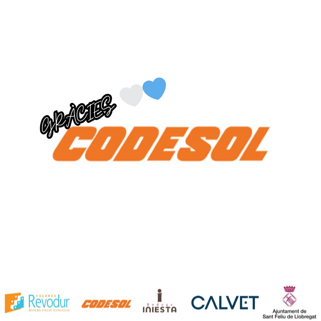 GRÀCIES, CODESOL👏

🤍💙 𝐆𝐫à𝐜𝐢𝐞𝐬 Codesol per estar una temporada més al costat de nosaltres, la família blanc-i-blava us espera la temporada que ve per continuar millorant i continuant el nostre camí de gairebé 1️⃣2️⃣0️⃣ anys d'història!

#SempreSantfe♾️