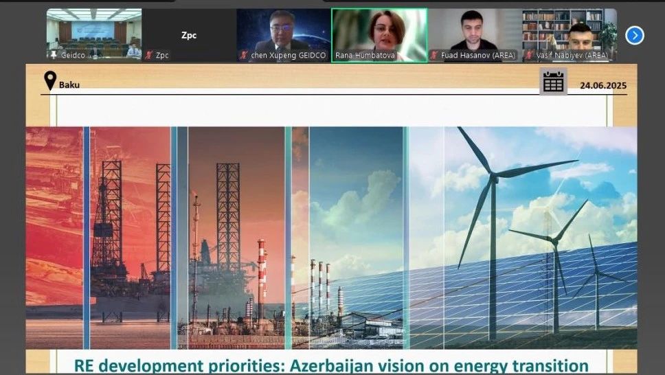 Geidco_Official's tweet image. 📢 On June 24, GEIDCO and Azerbaijan's Renewable Energy Agency jointly organized a capacity-building training on the theme of "Renewable Energy Grid Integration Technologies."
mp.weixin.qq.com/s/4bolSeixslyJ…
#GEIDCO @areagovaz
