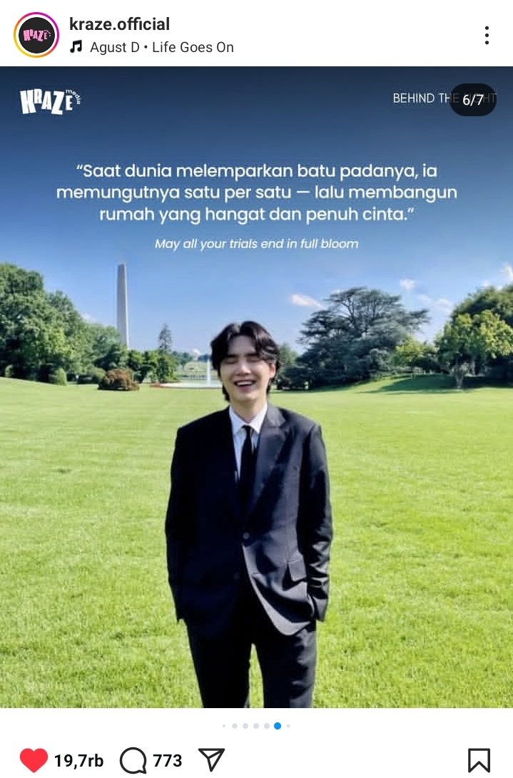 "saat dunia melemparkan batu padanya, ia memungutnya satu persatu" deep bgt nangis gue nangis😭