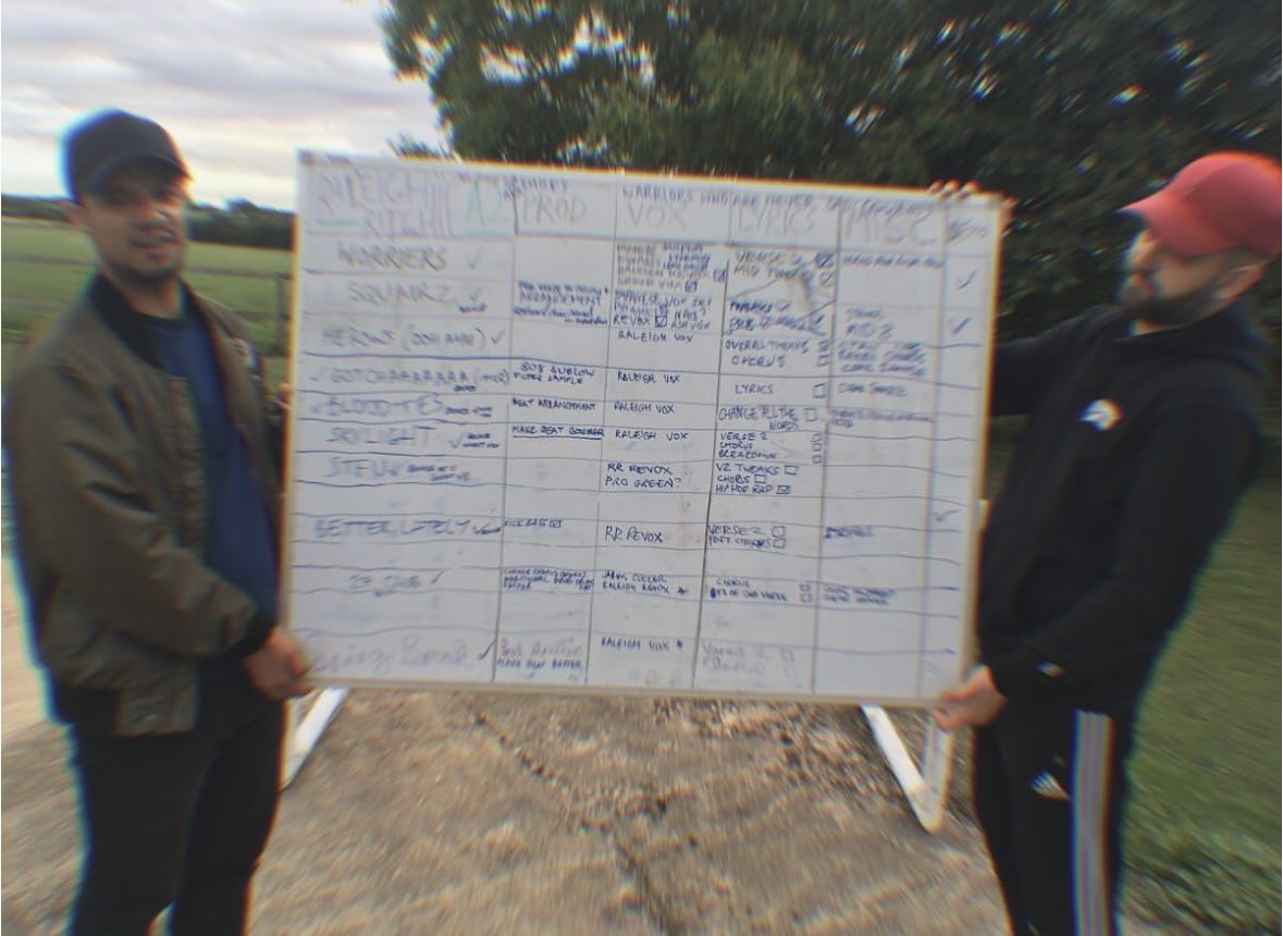 dailyraleighr's tweet image. Chris Loco shared photos celebrating Raleigh Ritchie’s ANDY 5th anniversary today! 🧵