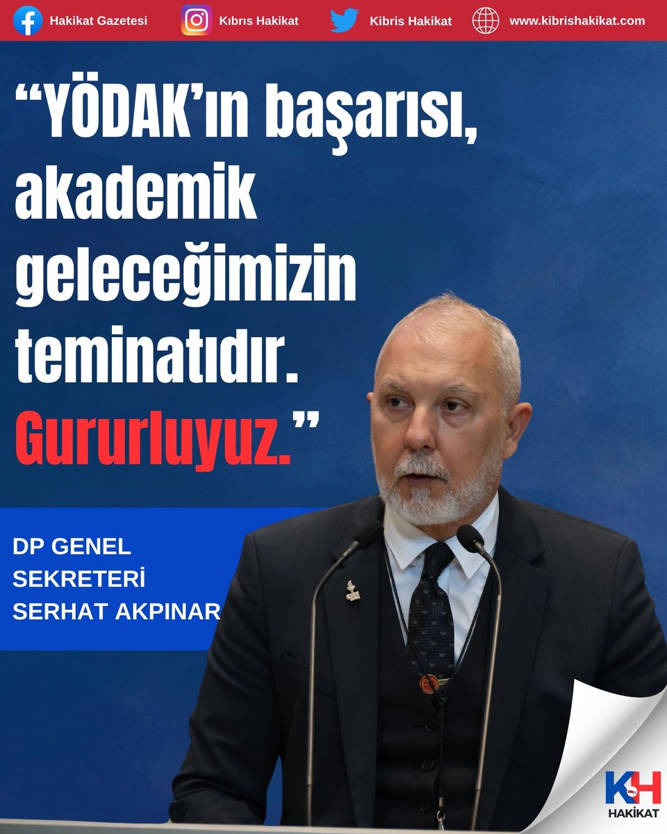 Serhat Akpınar : “YÖDAK’ın başarısı, akademik geleceğimizin teminatıdır. Gururluyuz.”

kibrishakikat.com/?p=237612

<a href="/akpinar_serhat/">Serhat AKPINAR</a> 

#SerhatAkpınar #kıbrıs #kıbrıshaber #demokratparti