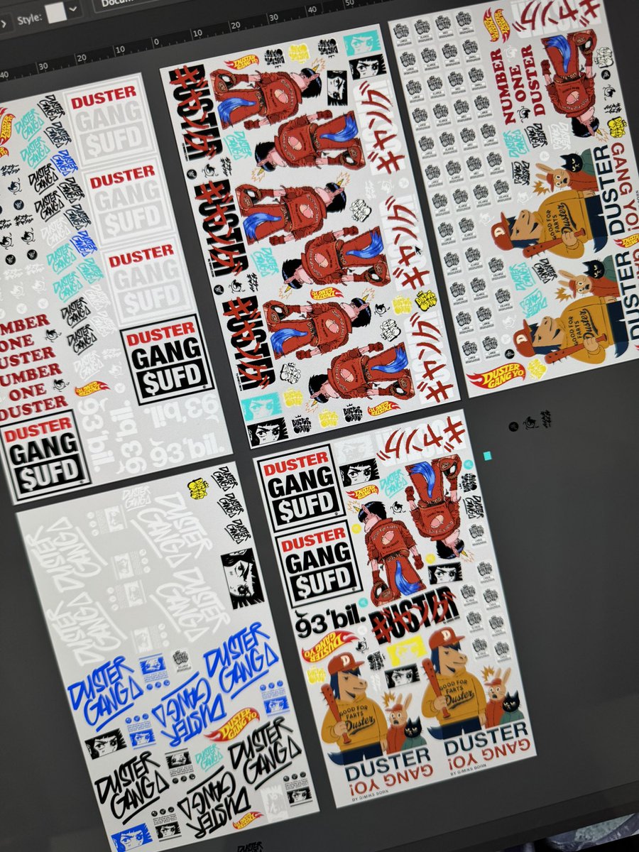 GM/GN FAM!! ✌️✌️

ATM Im busy af getting DUSTER GANG $UFD apparel gang sheets ready for production…can’t wait to show you guys these 👀👀

DG SN1 is officially FIN. Time to get these in the hands of happy DUSTERS 💯💯

Thanks to all of you that bought DG SN1 merch, yall are