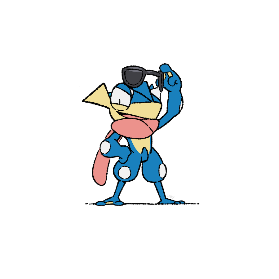 sqshiijelly's tweet photo. Pokemon doodle ko-fi commission.
Greninja. https://t.co/7zSG5A9Rv4