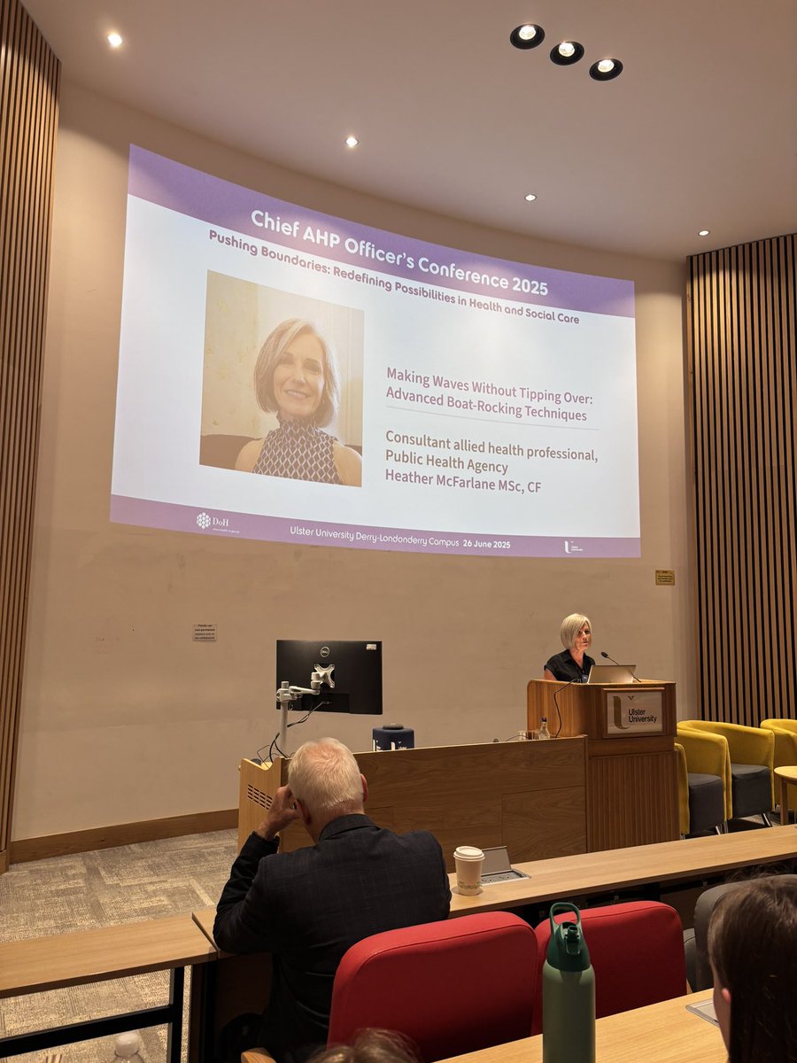 Heather McFarlane Churchill Fellow - helping us to rock the boat without tipping over! Exploring the potential of Allied Health Professionals in reducing health inequalities.