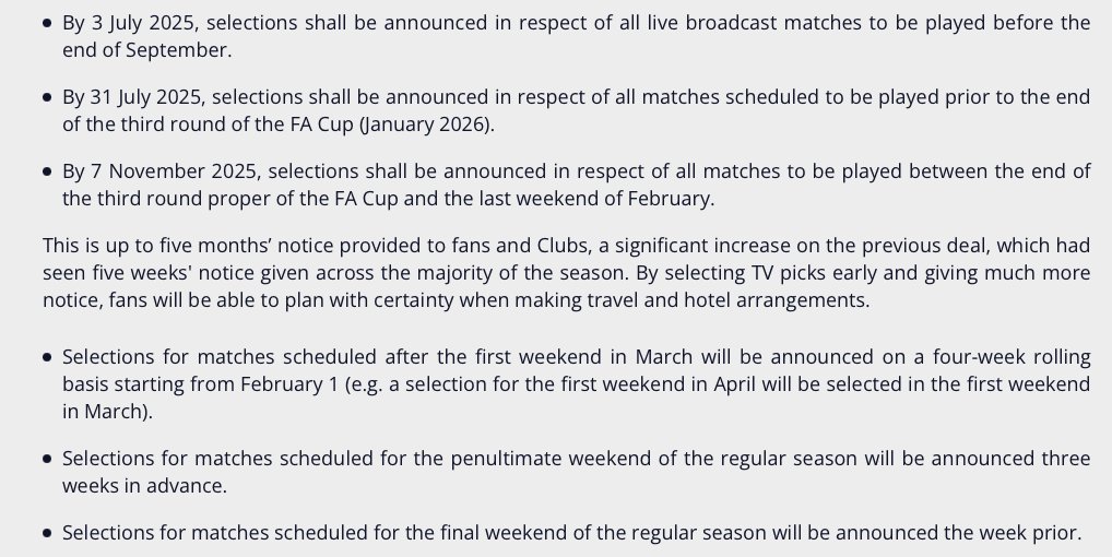 25/26 TV selection dates now confirmed 👇

#SaintsFC