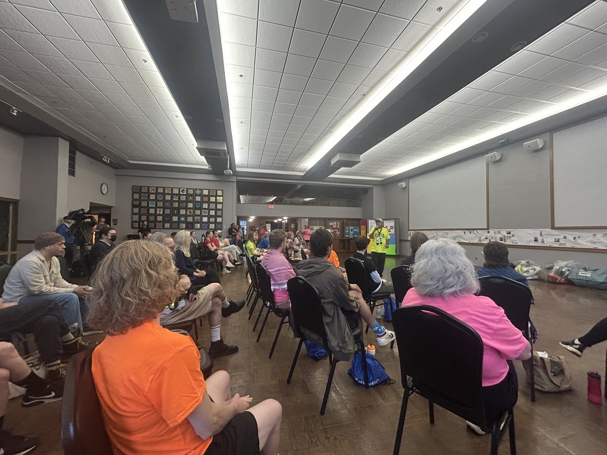 It was an honor to speak this morning at Fountain St. Church as we see off the beginning of the March for Palestine, a 75-mile march from Grand Rapids to Lansing.

End the Israeli &amp; United States genocide against the Palestinian people.

End war.

And Free Palestine.