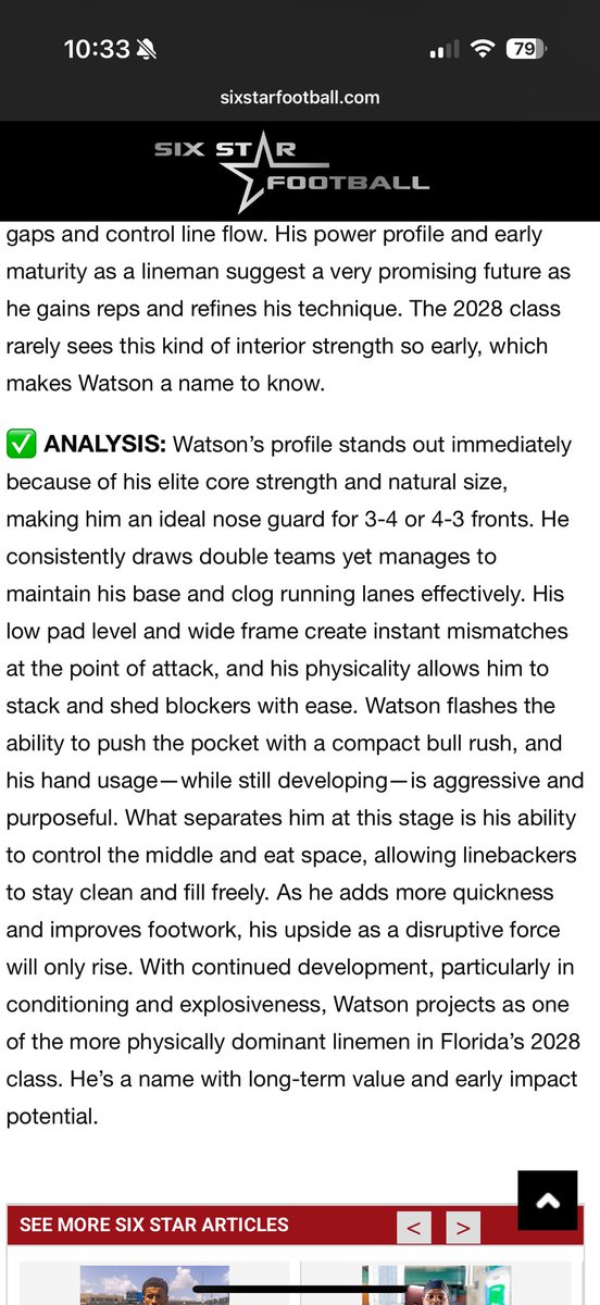 Aiden watson (@aidenwatn55) on Twitter photo Thank you <a href="/sixstarfootball/">Six Star Football | PLUS+</a> for the report about me !!@DLCoach_Hank <a href="/SummerfordCoach/">CoachSummerford</a> <a href="/SSN_Tulane/">Sidelines 🌊 Tulane</a> <a href="/GreenWaveFB/">Tulane Football</a> <a href="/TateFootball/">Tate High Football</a> Thank you <a href="/sixstarfootball/">Six Star Football | PLUS+</a> for the report about me !!@DLCoach_Hank <a href="/SummerfordCoach/">CoachSummerford</a> <a href="/SSN_Tulane/">Sidelines 🌊 Tulane</a> <a href="/GreenWaveFB/">Tulane Football</a> <a href="/TateFootball/">Tate High Football</a>