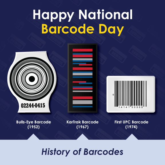 Hey, it's our favorite holiday!  
Don't know much about the history of barcodes? We've got you covered! 
👉hubs.la/Q03t1Qd30
 #NationalBarcodeDay #TheLabelExperts