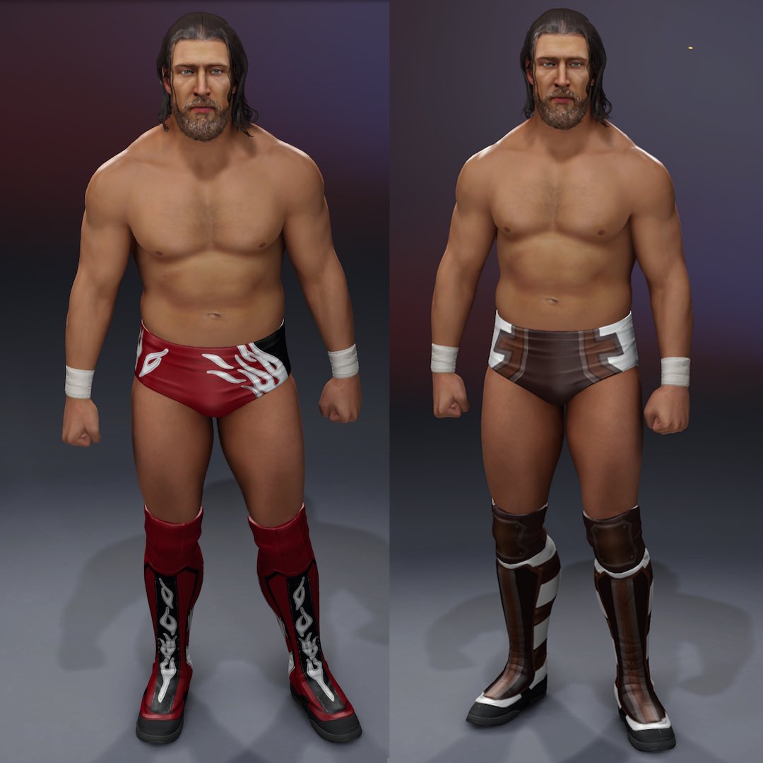 Daniel Bryan 18-19 done. Mostly thanks to <a href="/ForeignFeral/">FERAL //</a> and his attires. This and the other Bryans I posted should be up tomorrow or the day after ☝️ #WWE2K25 #WWE #AEW