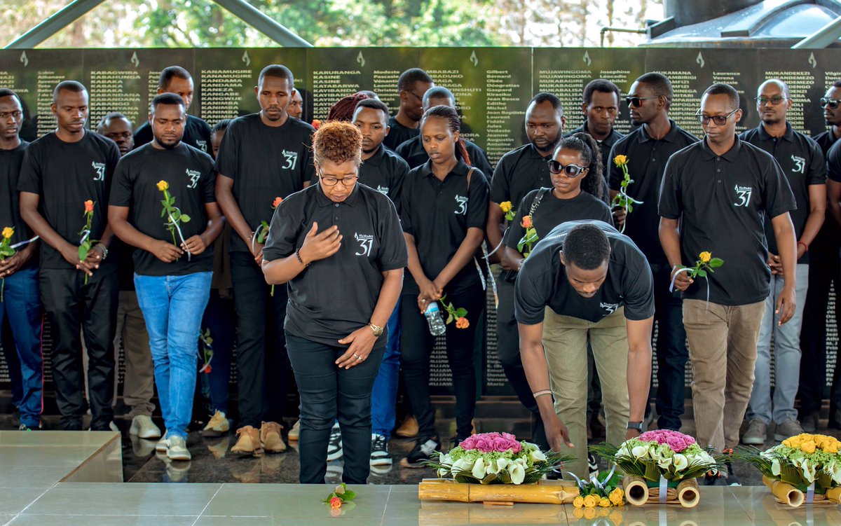 Institution of Engineers Rwanda (IER) (@rwandaengineers) on Twitter photo As part of the #Kwibuka31 commemoration, the Institution of Engineers Rwanda (IER) visited the Ntarama Genocide Memorial Center in <a href="/BugeseraDistr/">Bugesera District</a> to honor the victims of the 1994 Genocide against the Tutsi and reaffirm its commitment to peace and unity.
#Kwibuka31 As part of the #Kwibuka31 commemoration, the Institution of Engineers Rwanda (IER) visited the Ntarama Genocide Memorial Center in <a href="/BugeseraDistr/">Bugesera District</a> to honor the victims of the 1994 Genocide against the Tutsi and reaffirm its commitment to peace and unity.
#Kwibuka31