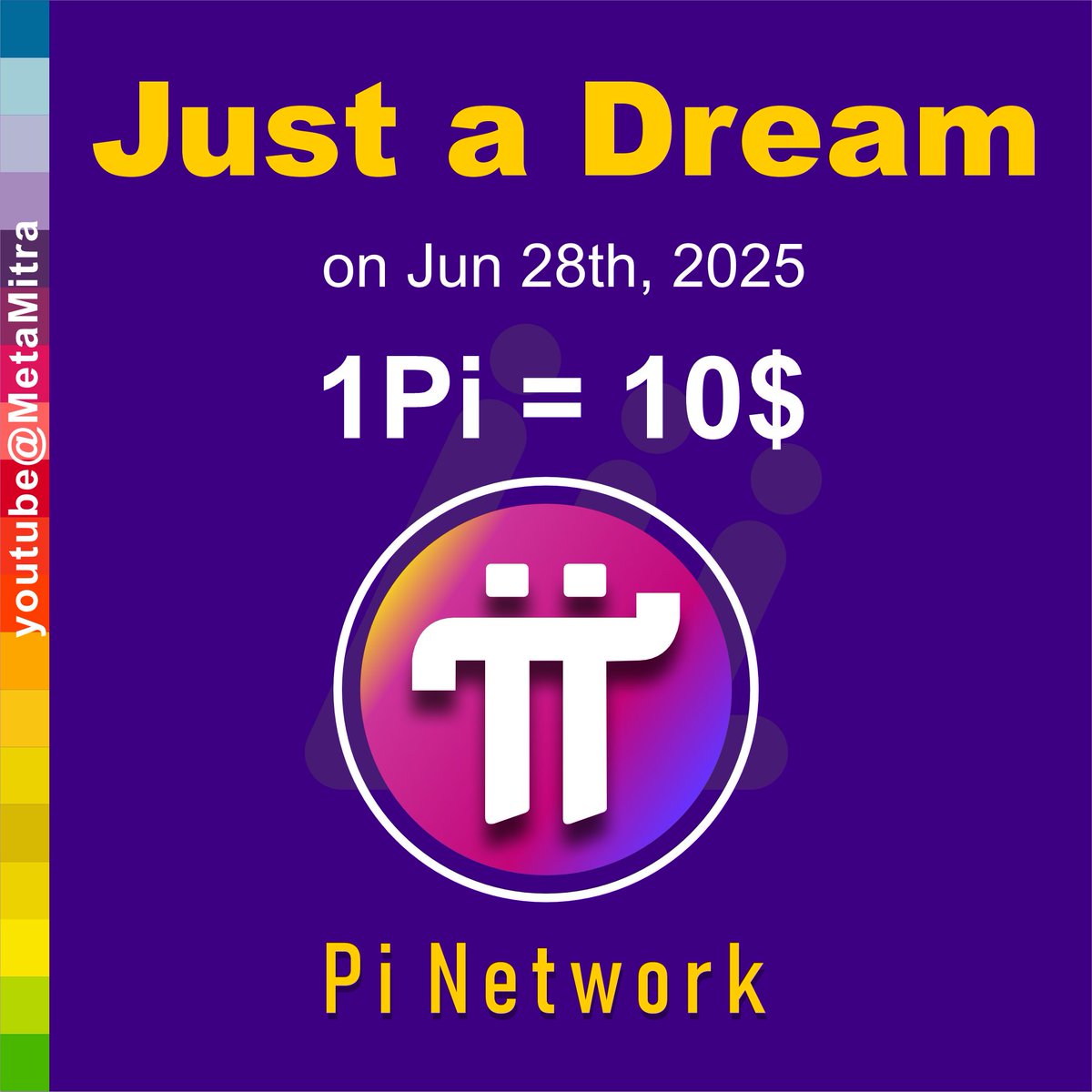 || 1Pi = 10$ ||
many pioneer's dream on Jun 28th, 2025.
Pi Network.

#pinetwork #pinetwork24x7 #pinetwork2025 $pi #picoin