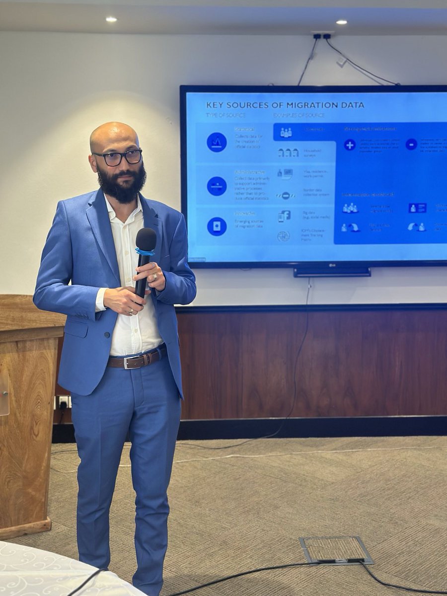 Dridi Alaeddine <a href="/UNmigration/">IOM - UN Migration 🇺🇳</a> said: Migration is driven by many factors, conflict, climate, jobs, education. To capture this complexity, we need a whole-of-government approach to data: linking health, labour, education, and border systems for smarter, humane migration policies.