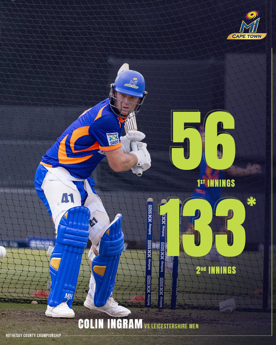 𝐂𝐥𝐚𝐬𝐬𝐢𝐜 𝐂𝐨𝐥𝐢𝐧! 🎯

#OneFamily | Colin Ingram