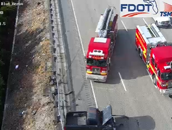 wpbf_yasmine's tweet image. CRASH IN NORTHERN PALM BEACH COUNTY: On I-95 in between 45th St. and Blue Hron Blvd. exits. Backup about 2 miles long. I would get off at Palm Beach Lakes Blvd. and take Australian Ave. to Blue Heron Blvd. to reenter #FirstWarningTraffic @WPBF25News