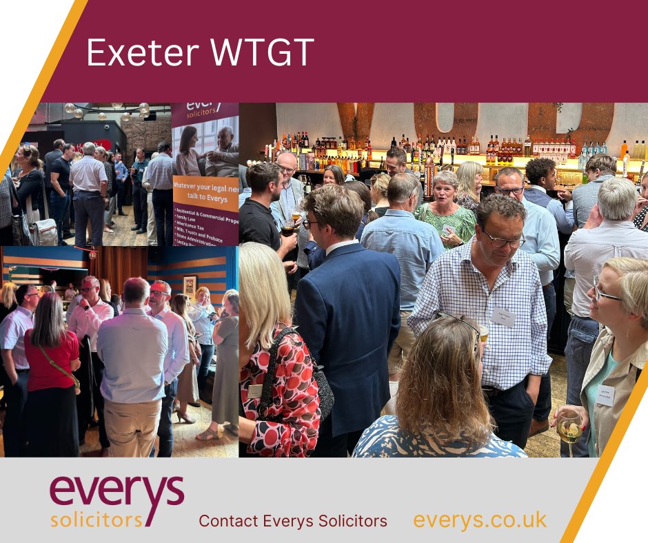 Yesterday, we hosted our Work Together, Get Together networking event at Revolution, Exeter. 🥂🤝

It’s always a pleasure to host events that connect local professionals and we were delighted to see such a strong turnout. Thank you to everyone who came along. 

#WeAreEverys