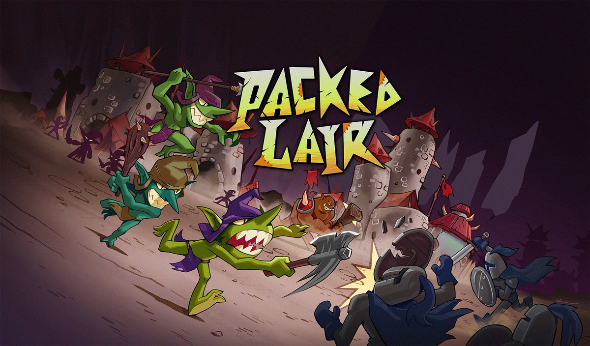Key art/ Steam capsules done for "Packed lair", a game to be released in 2026.
Thanks to <a href="/FablesOfWits/">Pilmeyer Patrick - Fables of Wits</a> for the awesome opportunity!