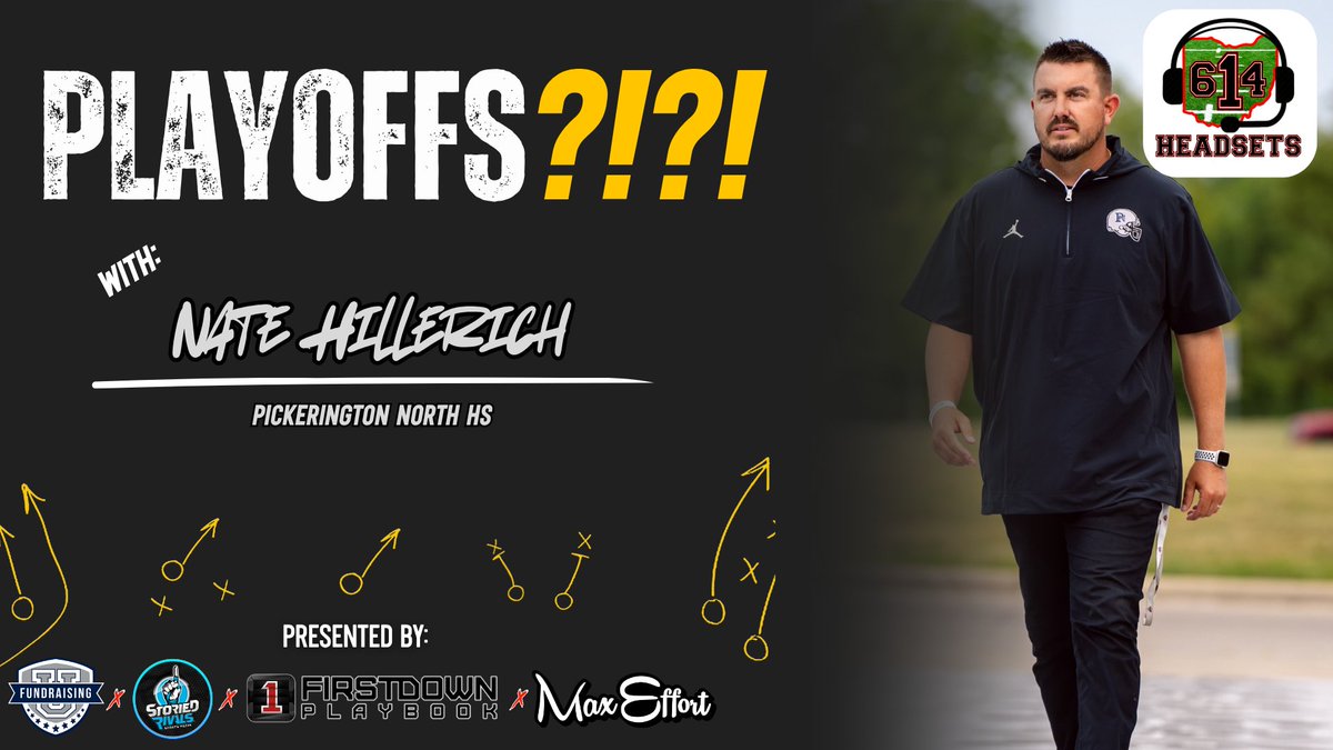 Kyle Stout (@coachstoutglhs) on Twitter photo "Can we expect another change❓" "Is there still a better format❓" "A bye week❓"
Join us as we take a deep dive into talking about the "PLAYOFFS?!?!" with this years new changes with <a href="/CoachHillerich/">Nate Hillerich</a> (Links 👇)
<a href="/coachSayers50/">Ryan Sayers</a> <a href="/donnymac98/">Donovan White</a> <a href="/pnfootball/">Pick North Football</a> <a href="/ohsfca/">OHSFCA</a> <a href="/OhioCDFCA/">CDFCA</a> "Can we expect another change❓" "Is there still a better format❓" "A bye week❓"
Join us as we take a deep dive into talking about the "PLAYOFFS?!?!" with this years new changes with <a href="/CoachHillerich/">Nate Hillerich</a> (Links 👇)
<a href="/coachSayers50/">Ryan Sayers</a> <a href="/donnymac98/">Donovan White</a> <a href="/pnfootball/">Pick North Football</a> <a href="/ohsfca/">OHSFCA</a> <a href="/OhioCDFCA/">CDFCA</a>