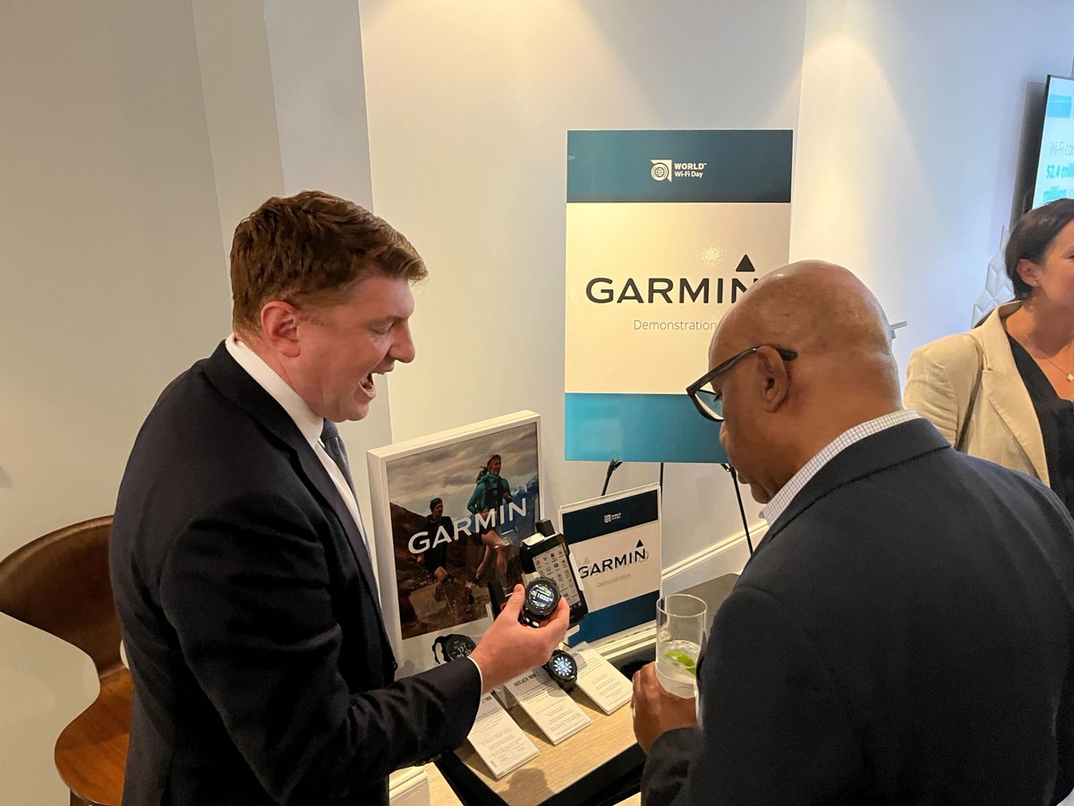 Thank you to CTA members @Amazon <a href="/Garmin/">Garmin</a> &amp; <a href="/Meta/">Meta</a> for demonstrating how Wi-Fi is powering our world as we celebrated #WorldWiFiDay with <a href="/NCTAitv/">NCTA - The Internet & Television Association</a> <a href="/WifiForward/">WifiForward</a> @wballiance &amp; <a href="/WiFiAlliance/">Wi-Fi Alliance</a>.