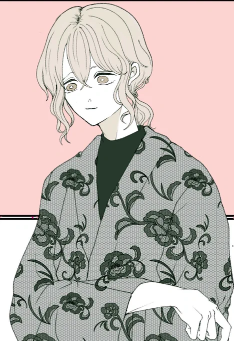 #創作男子 ちょこまか進めて、やっと線画6ページ目_(┐「ε:)_ やっぱり、絵を描くのは楽し〜息抜き息抜き