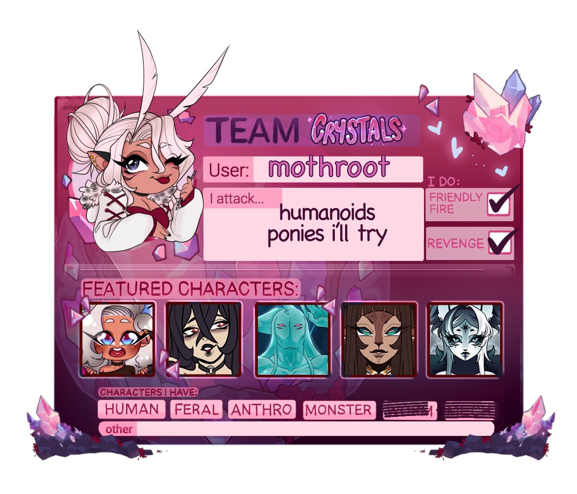 mothrootART's tweet image. Art fight -&amp;gt; ♥
artfight.net/~mothroot