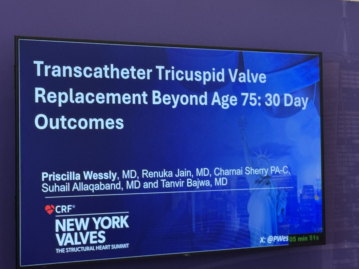 Renu (@renujain19) on Twitter photo Congrats to <a href="/PWesslyMD/">Priscilla Wessly</a> presenting clinical outcomes in EVOQUE TTVR data in the elderly - good safety, low pacemaker rates, improve QOL. #NYValves2025 #AuroraStLukes Structural Valbe Program. <a href="/crfheart/">Cardiovascular Research Foundation</a> <a href="/ASE360/">American Society of Echocardiography</a> <a href="/AllaqabanSuhail/">Suhail Allaqaband</a> Congrats to <a href="/PWesslyMD/">Priscilla Wessly</a> presenting clinical outcomes in EVOQUE TTVR data in the elderly - good safety, low pacemaker rates, improve QOL. #NYValves2025 #AuroraStLukes Structural Valbe Program. <a href="/crfheart/">Cardiovascular Research Foundation</a> <a href="/ASE360/">American Society of Echocardiography</a> <a href="/AllaqabanSuhail/">Suhail Allaqaband</a>