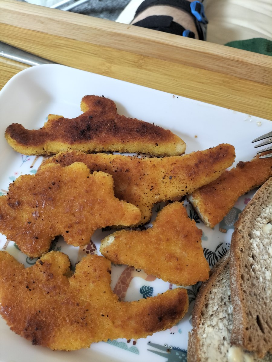 My Sister Made me Dino nuggies for faster Recovery