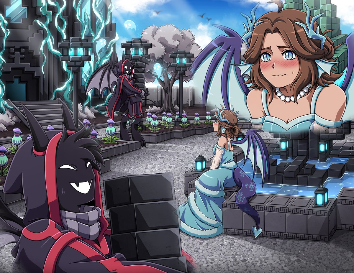 Commission for <a href="/sweetiecola1/">Sweetiecola/becca COMMISSIONS OPEN (1/5)</a> 
Holywaterduo! Thank you for commissioning me ✨

#therealm #TheRealmfanart #badboyhalofanart #watermunchfanart #holywaterduo