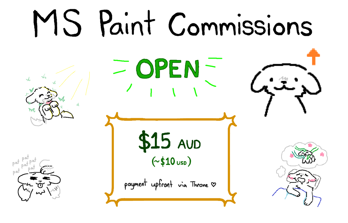 quoipi's tweet image. Commission information!! Feel free to DM me if you're interested &lt;3