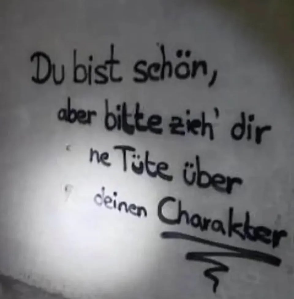 Boah .......manche Menschen 🤮