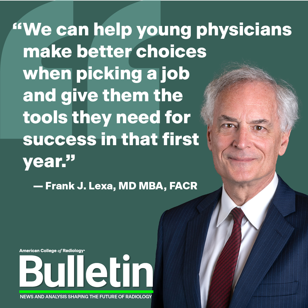 ACRBulletin's tweet image. The ACR is littered with resources aimed to help members advance their careers, including a program that aids young radiologists in transitioning to their first fulltime job. The Radiology Leadership Institute's Kickstart Your Career program has been a big success in…
