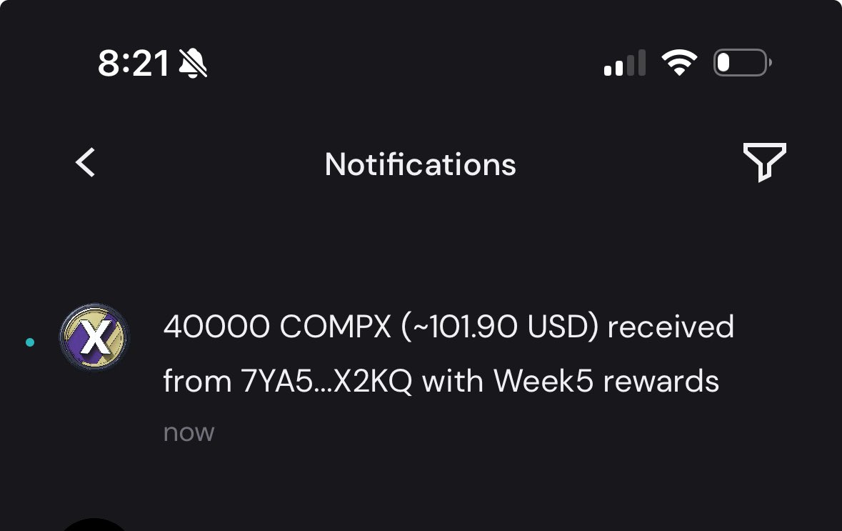 Rewards for a week on <a href="/Compxlabs/">CompX</a>!