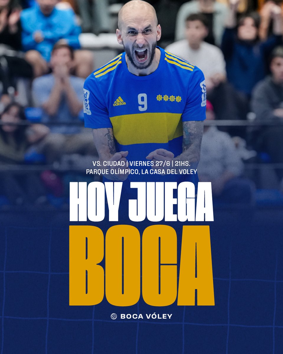 ¡𝗛𝗢𝗬 𝗝𝗨𝗘𝗚𝗔 #𝗕𝗢𝗖𝗔! 🏐🏆💙💛💙