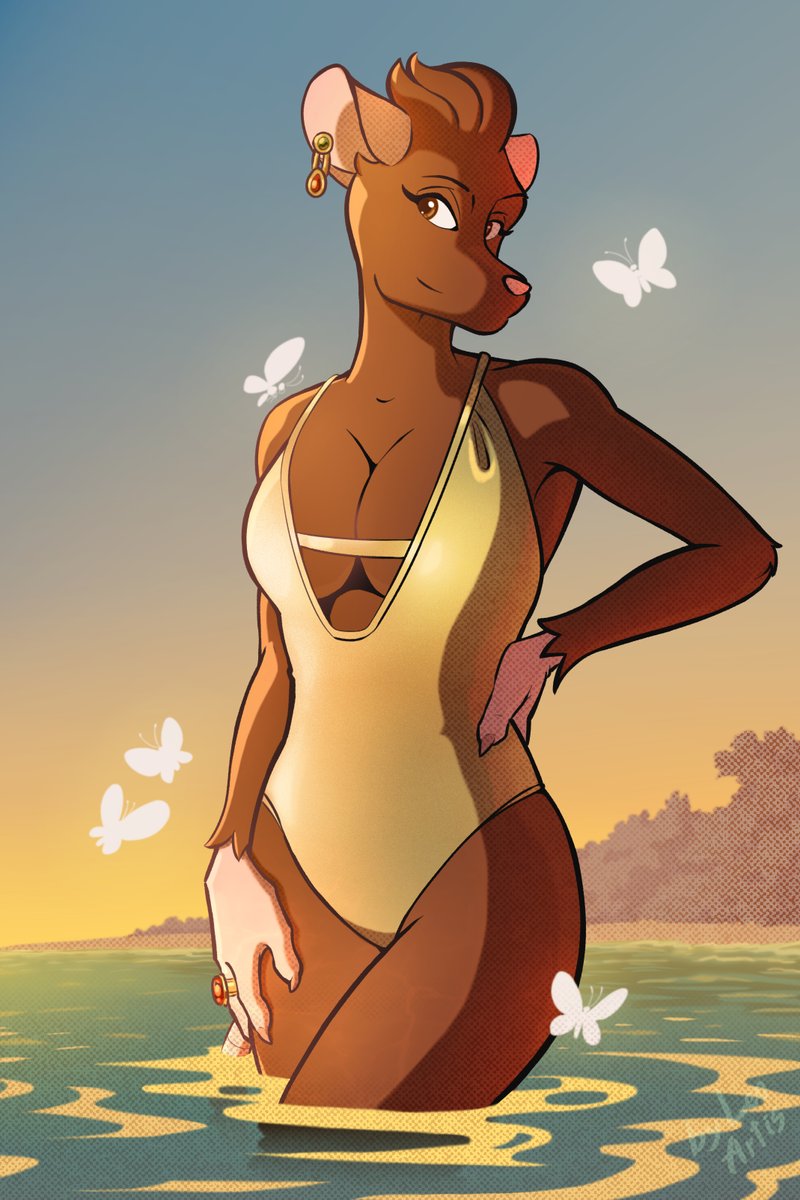 🥰🐀Commission: Simone
Art at the request of the deviantart.com/xenowolf23
Gift for Kelaiah ( deviantart.com/kelaiah )
Character: Simone
#rat #furryrat #Simone #furryfemale #swimsuit