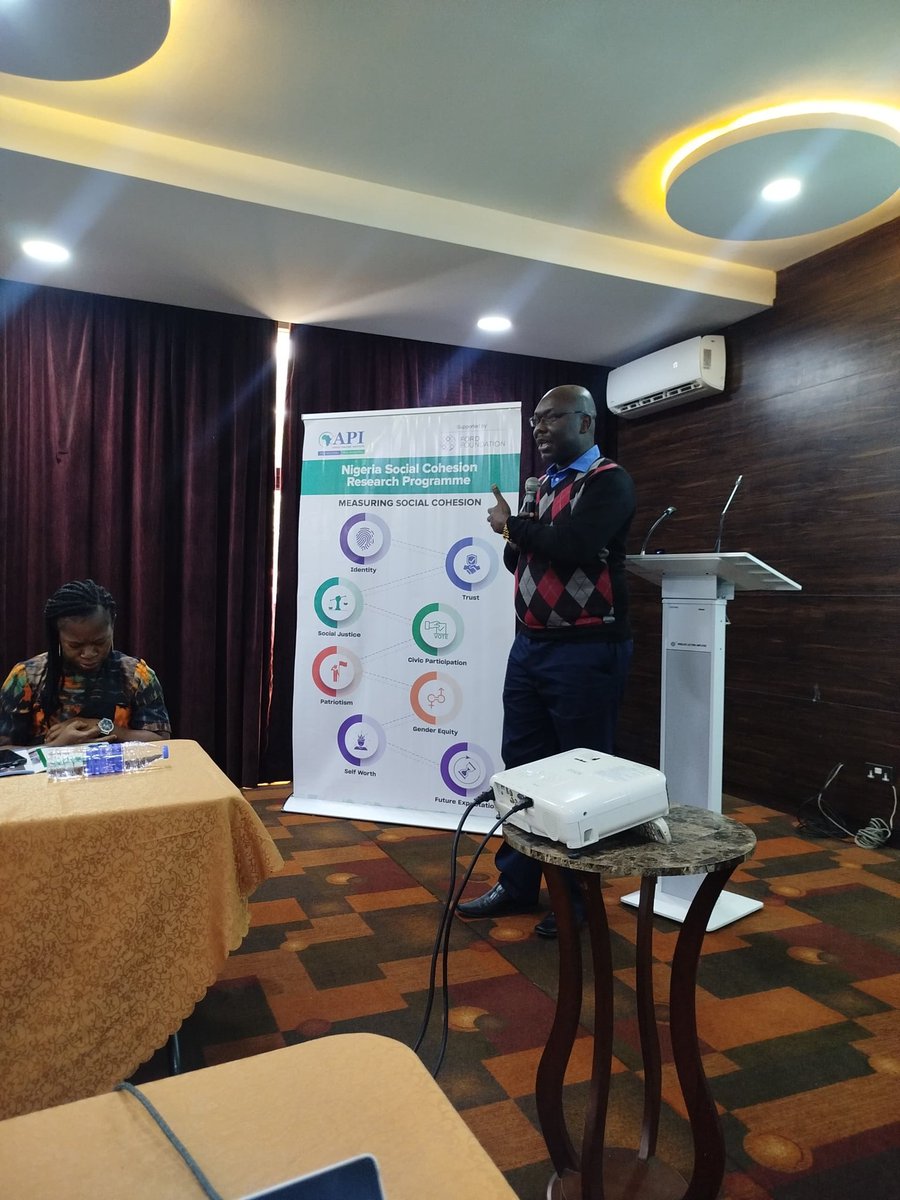 Reporting for Unity; <a href="/AfricaPolling/">Africa Polling</a> Institute's Media Stakeholders workshop explores #SocialCohesion through journalism, emphasizing media ethics, conflict-sensitive language &amp; countering divisive narratives.

Supported by <a href="/FordFoundation/">Ford Foundation</a>

 #NSCD2025 #SocialCohesion #Research