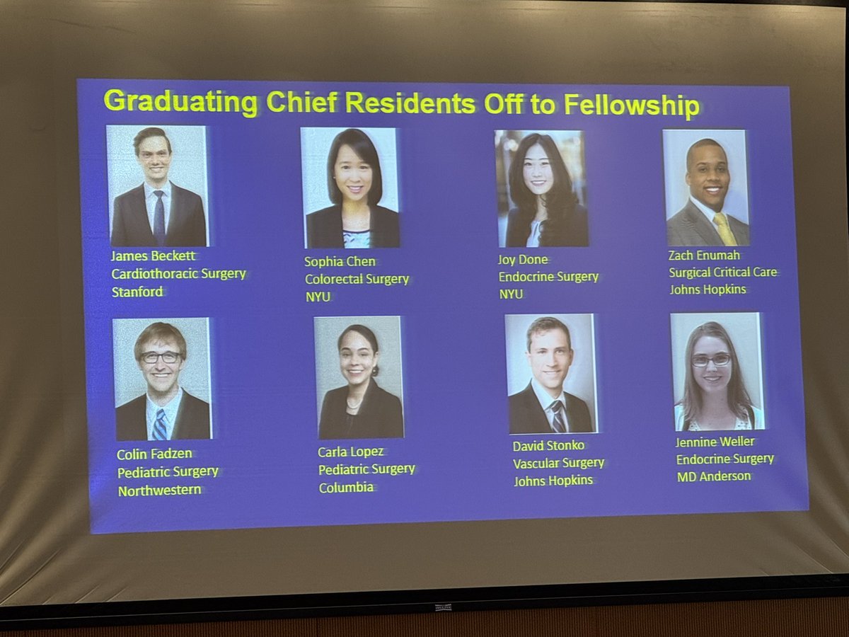 Elliott R Haut, MD, PhD (@elliotthaut) on Twitter photo State of the Department at <a href="/hopkinssurgery/">Hopkins Surgery</a> by our chair and genuinely great human being- <a href="/AndrewMCameron/">Andrew Cameron</a>. Thank your for your leadership in incredibly difficult times.
The future is bright. Well deserved research, teaching, clinical, mentoring awards to so many faculty. State of the Department at <a href="/hopkinssurgery/">Hopkins Surgery</a> by our chair and genuinely great human being- <a href="/AndrewMCameron/">Andrew Cameron</a>. Thank your for your leadership in incredibly difficult times.
The future is bright. Well deserved research, teaching, clinical, mentoring awards to so many faculty.