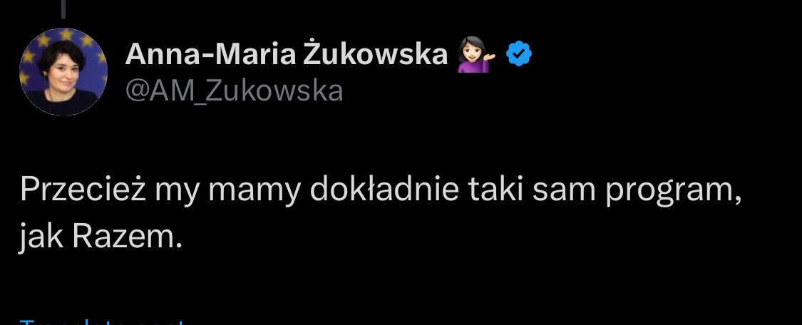 Zofia Malisz #razem2027 tweet media