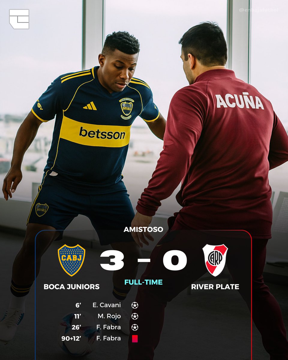 😮🇦🇷 Boca SE IMPUSO A RIVER en el picadito que se jugó en el aeropuerto de Miami