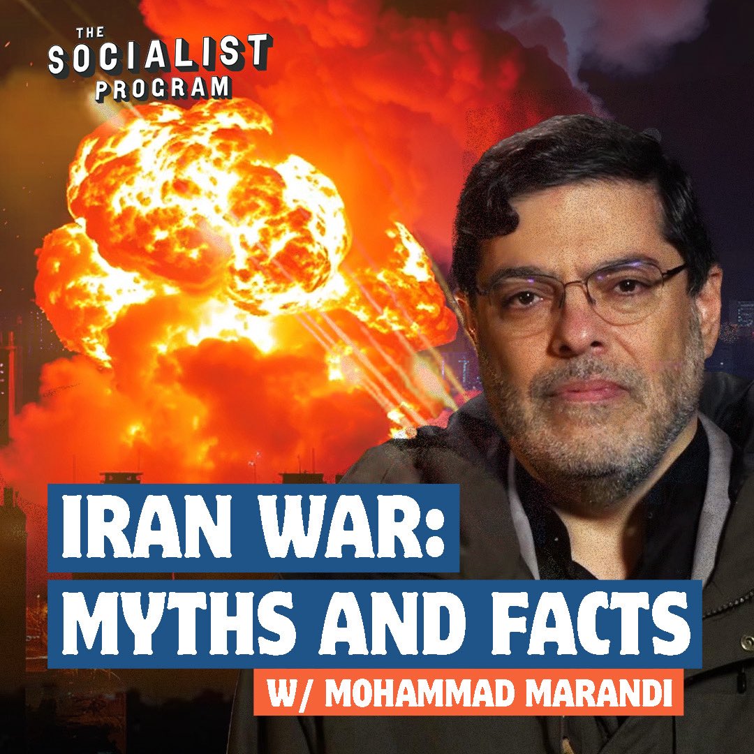 The Socialist Program (@thesocprogram) on Twitter photo Under Israel’s Bombs in Iran: ‘Netanyahu Was Begging for a Ceasefire’ w/ Prof. <a href="/s_m_marandi/">Seyed Mohammad Marandi</a>
🎧 Apple: podcasts.apple.com/us/podcast/the…
🎧 Spotify: open.spotify.com/episode/3OszlQ…
🎧 Other: linktr.ee/thesocialistpr… Under Israel’s Bombs in Iran: ‘Netanyahu Was Begging for a Ceasefire’ w/ Prof. <a href="/s_m_marandi/">Seyed Mohammad Marandi</a>
🎧 Apple: podcasts.apple.com/us/podcast/the…
🎧 Spotify: open.spotify.com/episode/3OszlQ…
🎧 Other: linktr.ee/thesocialistpr…